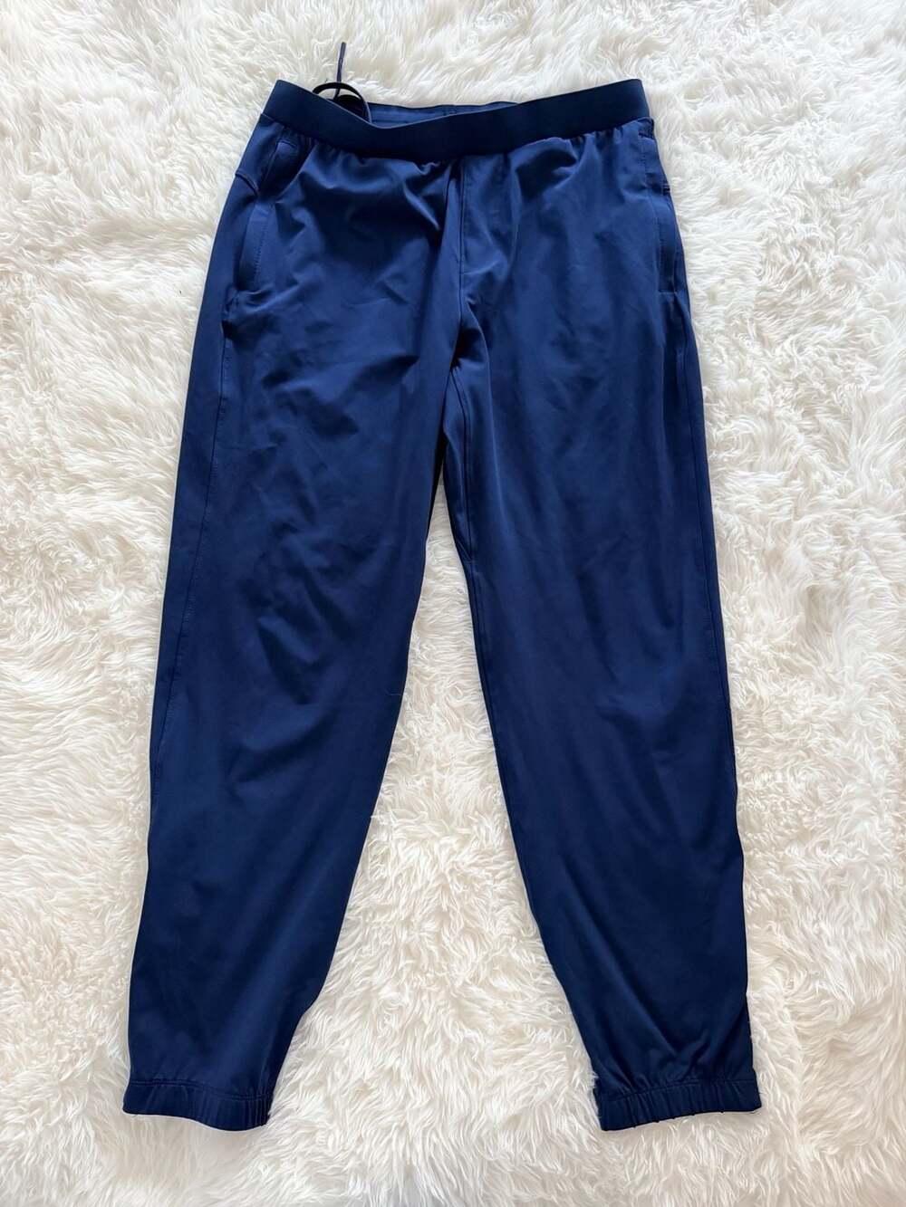 Mondetta Outdoor Project Men's Athletic Jogger Pants Navy Blue Size M
